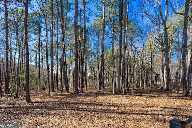 view of nature with a wooded view