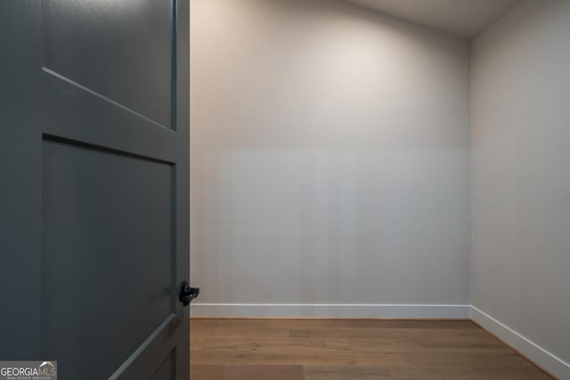 544 Lemmon Ln, Ellijay, GA 30540 - interior space featuring baseboards and wood finished floors