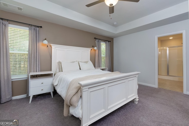 5620 Berney Cir, Powder Springs, GA 30127 - bedroom with carpet floors, multiple windows, visible vents, and baseboards