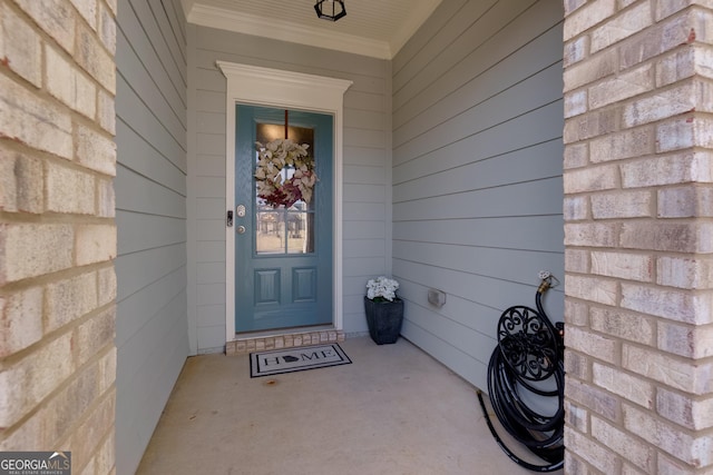 view of property entrance