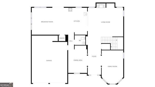 2708 Stockbridge Way, Dacula, GA 30019 - view of home floor plan