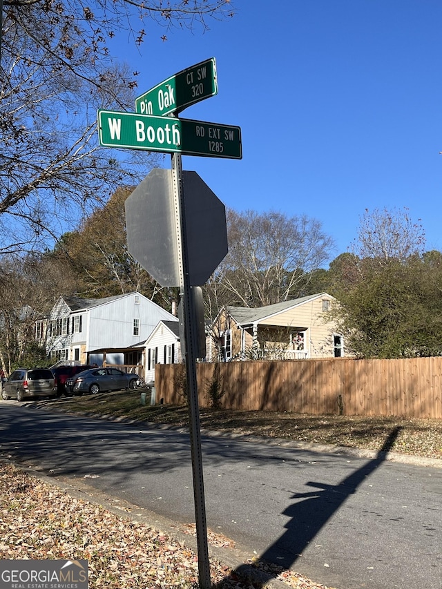 view of street