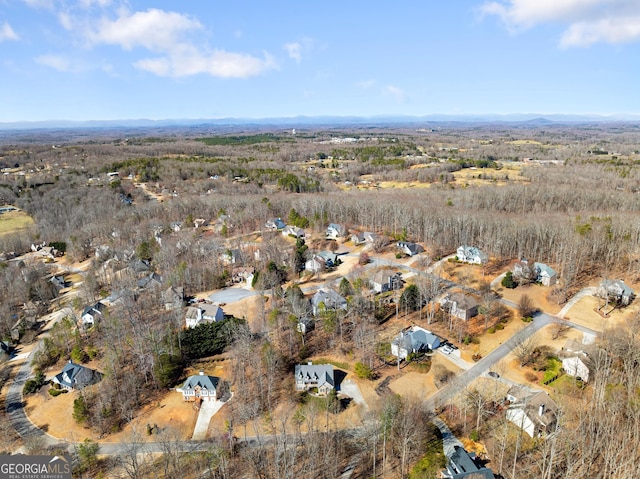 aerial view