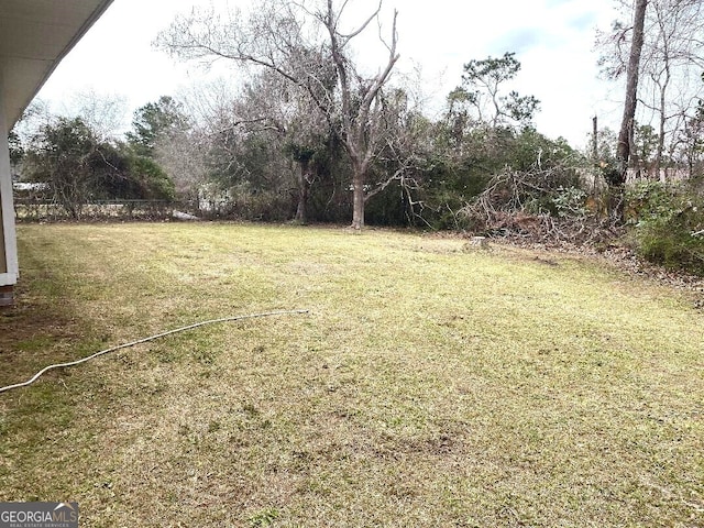 646 Enterprise St, Swainsboro, GA 30401 - view of yard with fence