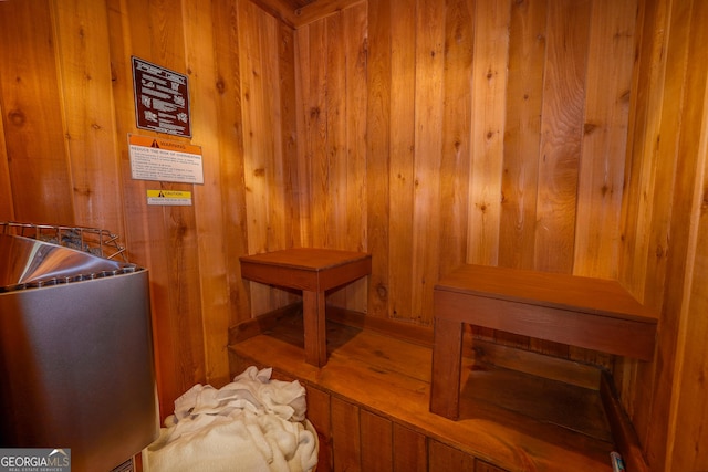 view of sauna / steam room