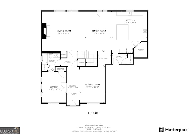 view of layout