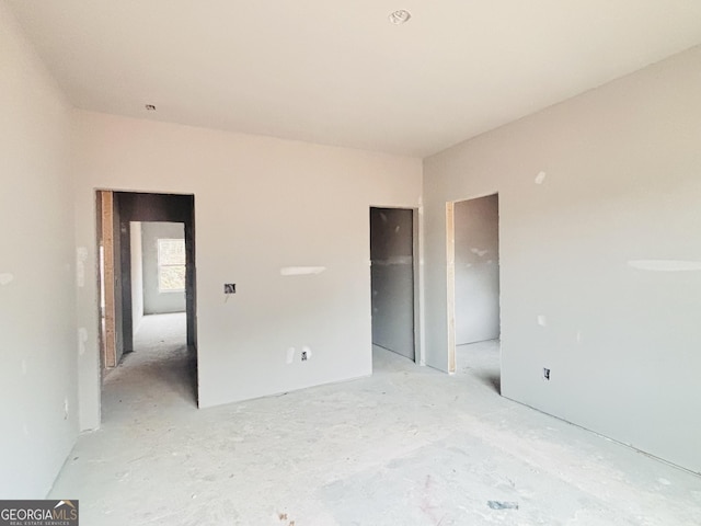 view of unfurnished bedroom