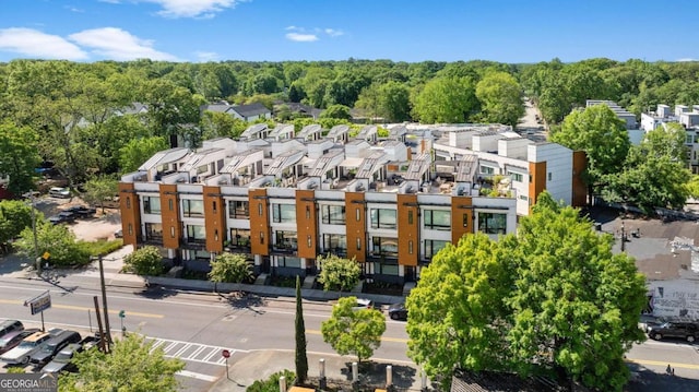 bird's eye view featuring a residential view