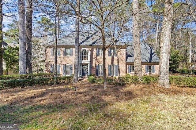 view of colonial inspired home