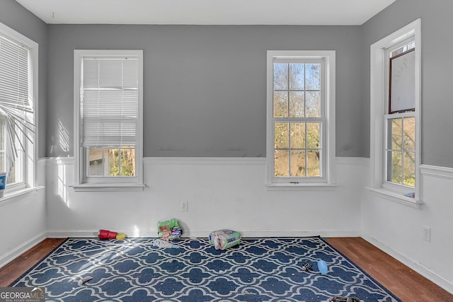 111 Laurel Oak Ln, Warner Robins, GA 31093 - unfurnished room featuring plenty of natural light, baseboards, and wood finished floors