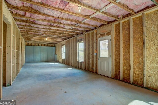 2401 Cotton Gin Row, Jefferson, GA 30549 - miscellaneous room with unfinished concrete floors