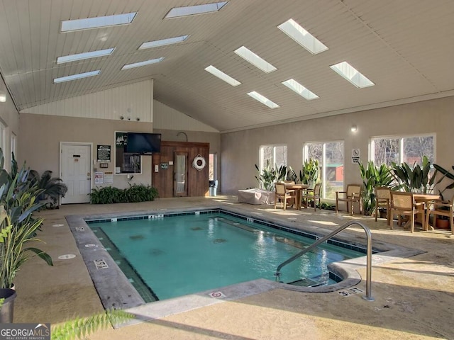 664 River Vista Dr, Dillard, GA 30537 - view of indoor pool