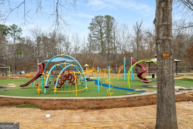 view of community playground