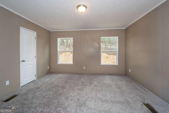 2859 Fortner Rd, Ball Ground, GA 30107 - carpeted spare room featuring crown molding