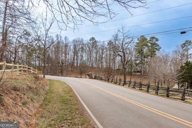 2859 Fortner Rd, Ball Ground, GA 30107 - view of asphalt road