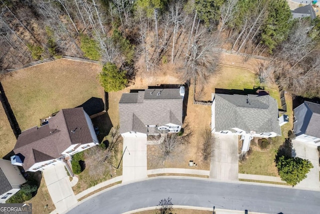 birds eye view of property featuring a residential view