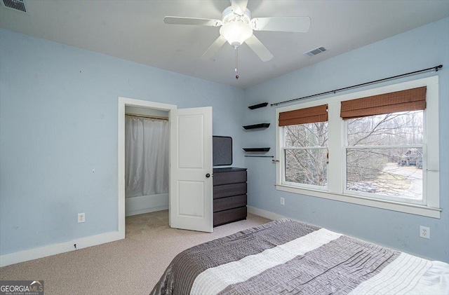 1190 Cobblestone Ln, Bogart, GA 30622 - bedroom featuring carpet flooring and ceiling fan