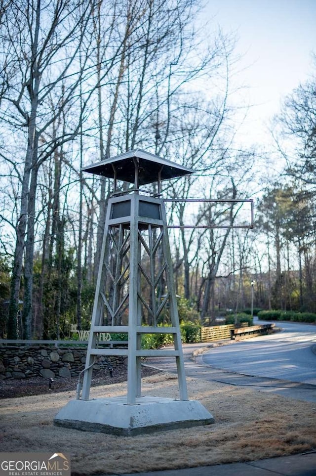 view of jungle gym