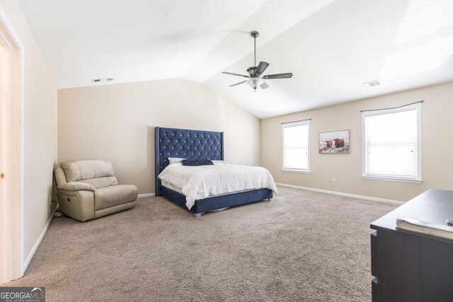 141 Back Cedar Ln, Warner Robins, GA 31093 - carpeted bedroom featuring ceiling fan and baseboards