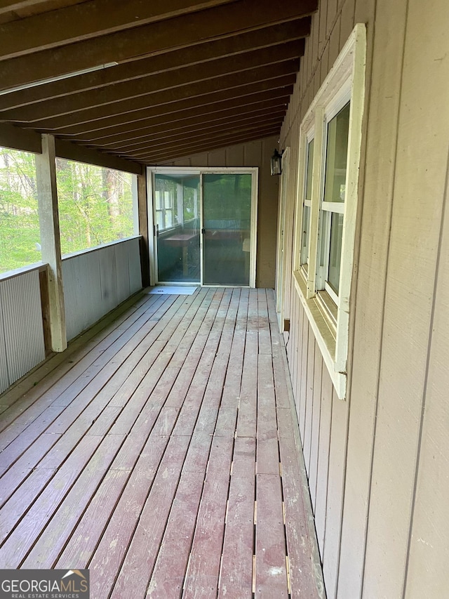 view of deck