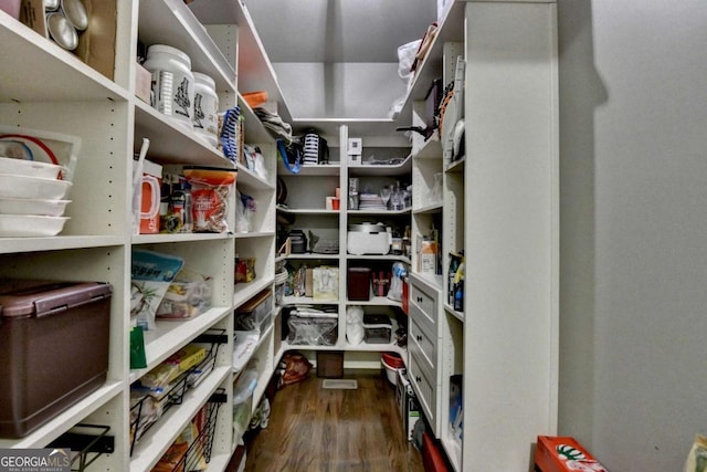 view of pantry