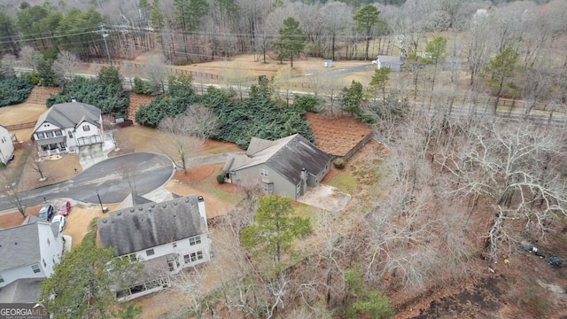 drone / aerial view