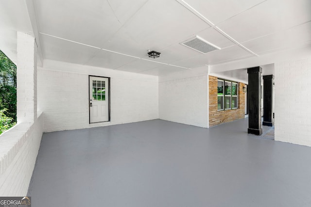 view of patio / terrace with visible vents