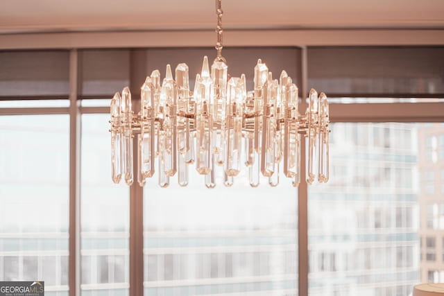 1065 Peachtree St NE Unit 3105, Atlanta, GA 30309 - detailed view of a chandelier