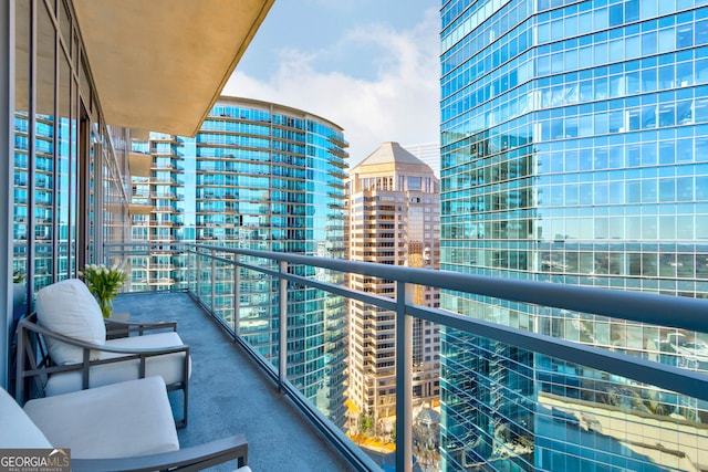 1065 Peachtree St NE Unit 3105, Atlanta, GA 30309 - balcony with a view of city