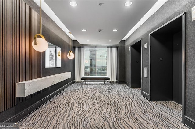 1065 Peachtree St NE Unit 3105, Atlanta, GA 30309 - common area featuring recessed lighting