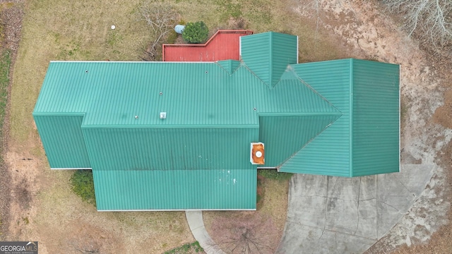 81 Bowers Rd, Moreland, GA 30259 - aerial view of property and surrounding area