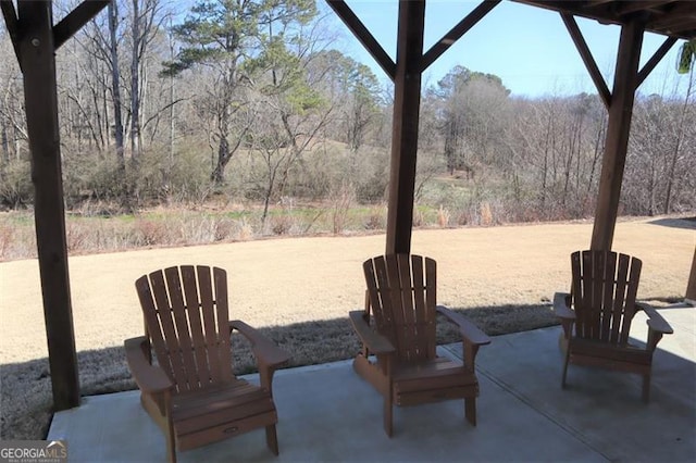 view of patio