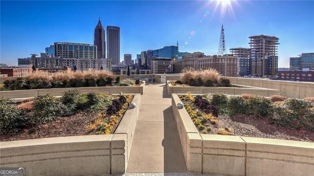 view of community featuring a view of city