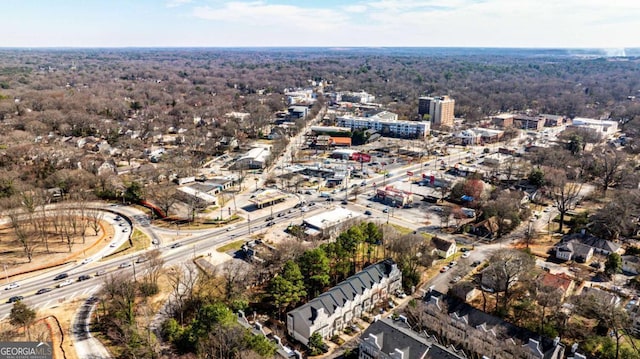 drone / aerial view