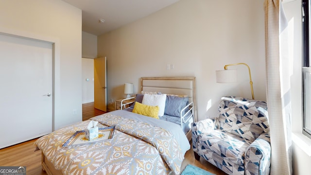 112 Rogers St Unit 409, Atlanta, GA 30317 - bedroom with wood finished floors