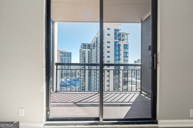 3481 Lakeside Dr NE Unit 2303, Atlanta, GA 30326 - balcony with a city view