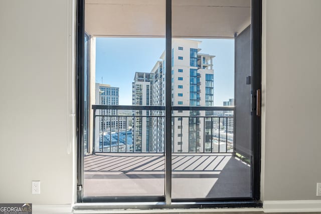 3481 Lakeside Dr NE Unit 2303, Atlanta, GA 30326 - balcony featuring a city view