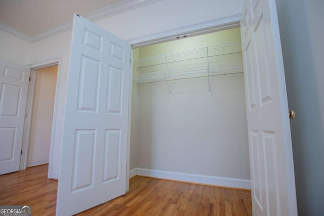 view of closet