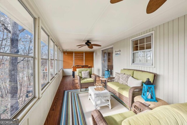 dining room with hardwood / wood-style floors, baseboards, and visible vents