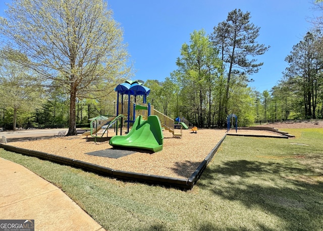 view of community playground