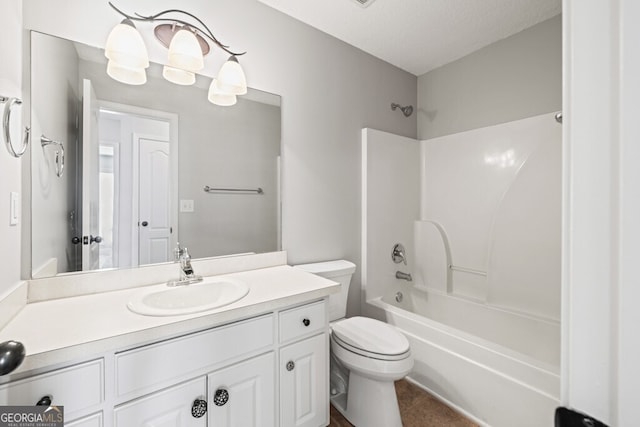 1409 Nantucket Dr, Bethlehem, GA 30620 - bathroom with vanity and tub / shower combination