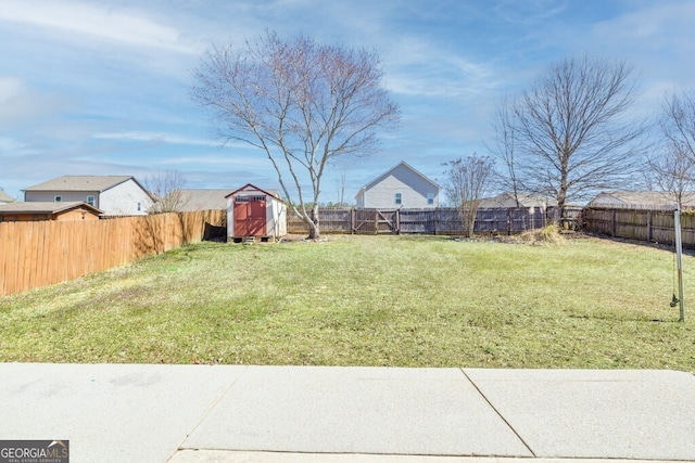 1409 Nantucket Dr, Bethlehem, GA 30620 - fenced backyard with a storage shed