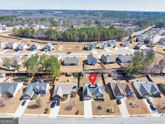 1409 Nantucket Dr, Bethlehem, GA 30620 - aerial view of residential area