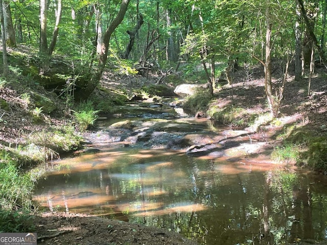 view of landscape featuring a view of trees