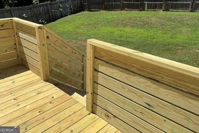 exterior space featuring a yard and a fenced backyard