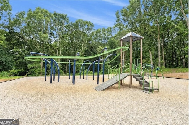 view of community playground