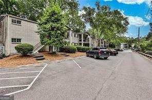 view of uncovered parking lot