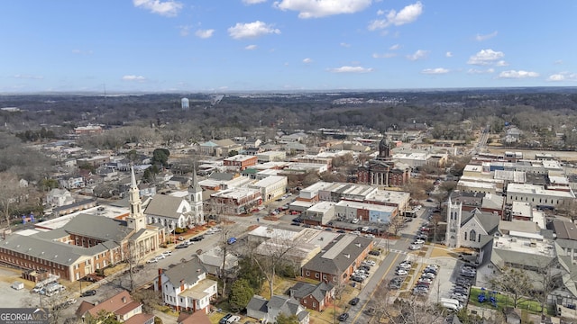 aerial view