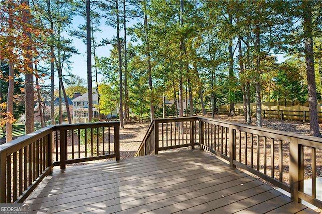 view of deck