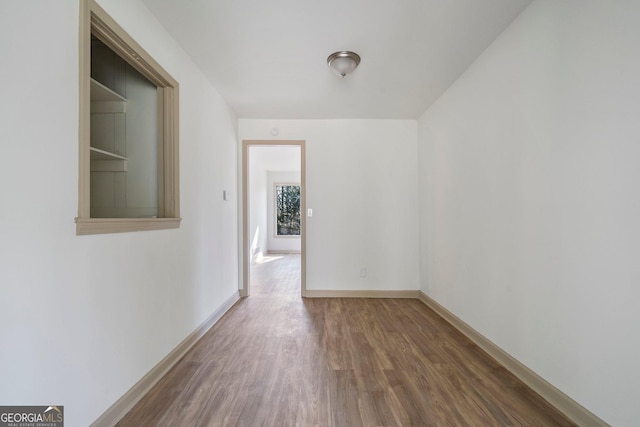 5985 Lakeside Ct, Gainesville, GA 30506 - hall featuring wood finished floors and baseboards